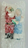 1994 Hallmark Keepsake Handwarming Present Mr & Mrs Claus Christmas Ornament U19