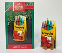 1991 Hallmark Bright, Vibrant Carols Crayola Ornament U20