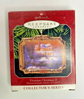 1998 Hallmark Victorian Christmas II Thomas Kinkade Ornament U20