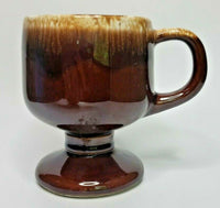 McCoy Brown Drip Glaze Tea Cup Coffee Mug  #7075 Vintage Z5