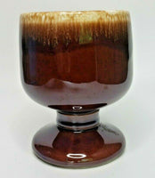 McCoy Brown Drip Glaze Tea Cup Coffee Mug  #7075 Vintage Z5