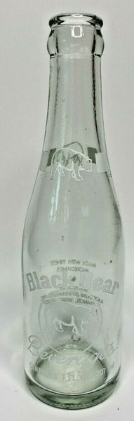 1978 ACL Soda Bottle 7 Black Bear Bev Inc, St. Francis, WI Black Bear Bev. B1-50