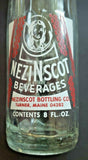 1970 ACL Soda Bottle 8 Nezinscot Bottling, Turner, ME Nezinscot Beverage B1-8