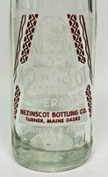 1970 ACL Soda Bottle 8 Nezinscot Bottling, Turner, ME Nezinscot Beverage B1-8