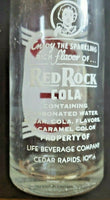 1970's ACL Soda Bottle 7 Life Beverage CO. Cedar Rapids, IA Red Rock Cola B2-14