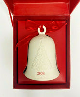 2008 Hallmark Porcelain Dated Bell With Box Ornament U21