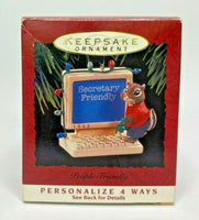 1993 Hallmark People Friendly Ornament U21