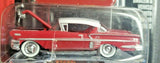 1996 Racing Champions Mint-1958 Chevy Implala #77 Red / White 1:64 HW3