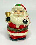 Vintage Porcelain Santa Trinket Box U185-6