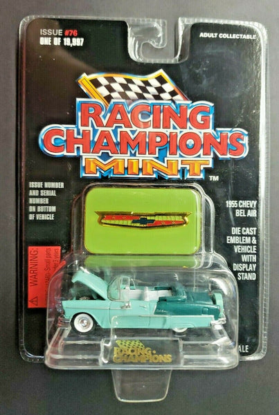 1996 Racing Champions MINT - 1956 Chevy Bel Air Green  #76 1:61 HW2