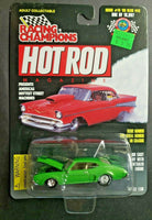 1997 Racing Champions Hot Rod Mag #14 '69 Olds 442 Green 1:58 HW1