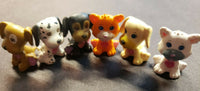 Cabbage Patch Pets Mini Figures Gumball Charms Prizes Toys Lot of 6