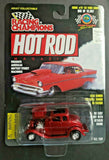 1997 Racing Champions Hot Rod Mag #21 '32 Ford Coupe Red 1:54 HW1