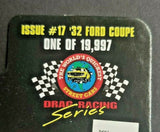 1997 Racing Champions Hot Rod Mag #17 '32 Ford Coupe Red 1:54 HW1