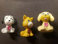 Cabbage Patch Kids and Pets Mini Figures Gumball Charms Prizes Toys Lot of 6