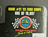 1997 Racing Champions Hot Rod Mag #21 '32 Ford Coupe Red 1:54 HW1