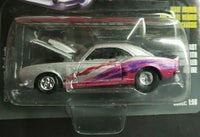 1997 Racing Champions Hot Rod Mag #99 '68 Chevy Camaro Silver 1:56 HW1