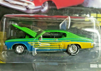 1997 Racing Champions Hot Rod Mag #15 '70 Chevelle SS Green 1:60 HW1