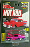 1997 Racing Champions #62 Hot Rod Mag '69 Chevy Camaro 1:57 Purple HW1