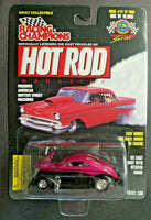 1998 Racing Champions #72 Hot Rod Mag '37 Ford  Purple / Black 1:58  HW1