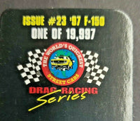 1998 Racing Champions #23 Hot Rod Mag '97 F-150 P/U Purple1:63  HW1