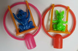Animal Swinger Pencil Topper Vending Machine Toy Prize Lot of 6 New Old Stock