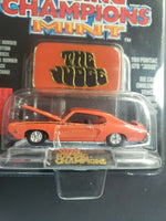 1996 Racing Champions Mint 1969 Pontiac GTO Judge #42 1:62 Orange HW4