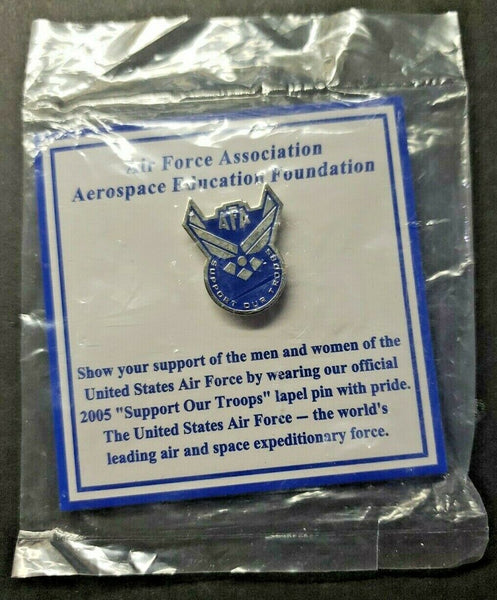 1980's Air Force Association Lapel Pin USAF Aerospace Education Foundation T2-4