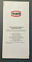 1977 Texaco Oil Road map of Pennsylvania PB5