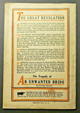 1928 No. 1 The Great Revelation - The Tragedy of an Unwanted Bride S48