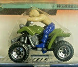 1998 Matchbox 4-Wheeler #91 Army Green Mountain Cruiser HW4