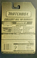 1997 Matchbox 1957Chevy Convertible #36 Teal Classic Decades NIB HW4