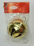 1970's SSCO 2 1/4” Brass Sleigh Bell Made in Taiwan New In Package U13