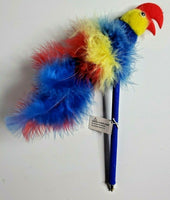 1990 Paradise Parrot Pen Feather Novelty Decorative - Blue Parrot  "E" Pen Only