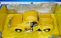 1996 TootsieToy Hard Body Die Cast ’40 Ford Coupe 1/32 Scale Yellow New HW5