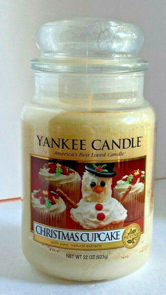 Yankee Candle Christmas Cupcake 22oz. New