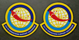 1980's Scott AFB USAF 375th Operations Support Squadron 2 Decal PB11 (3)