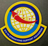 1980's Scott AFB USAF 375th Operations Support Squadron 2 Decal PB11 (3)