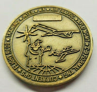 1980's USAF 375th Operations Support Squadron Commander's Coin w/ Decal PB11 (2)