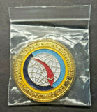 1980's USAF 375th Operations Support Squadron Commander's Coin w/ Decal PB11 (1)