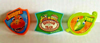 Bakery Crafts Plastic Cupcake Rings Toppers New Lot of 6 "Dinosaur Train" #1