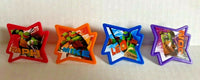 Bakery Crafts Plastic Cupcake Rings Lot of 6 "Teenage Mutant Ninja Turtles" #1