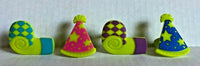 Bakery Crafts Plastic Cupcake Rings Toppers New Lot of 6 "Birthday Décor" #5