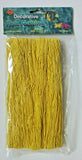 1995 Beistle Fish Netting Yellow Nautical Cruise Party Birthday Decoration New