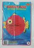 1994 Beistle Tissue Bubble Red Fish Luau Marine Life Party Decoration New