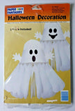 1994 Paper Fantasies Halloween Ghost Decoration 23cm Set of 2 New In Packaging