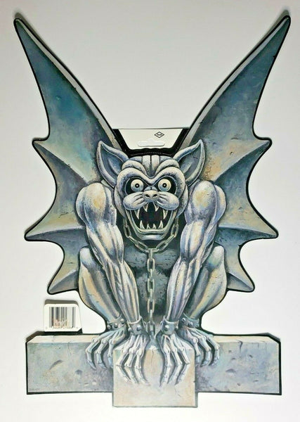 1998 Beistle Co Die Cut Gargoyle Chains  Halloween Wall Decorations New