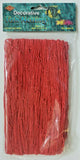 1995 Beistle Fish Netting Red Nautical Cruise Party Birthday Decoration New