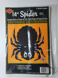 1992 Beistle Spider Decoration 14" New In Packaging