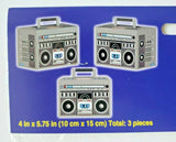 2012 Beistle 80-90s Boom Box Stand Up Themed Party Accessory Festive Occasion